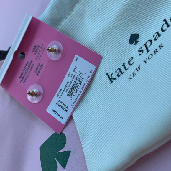 KATE SPADE Pink Gumdrop Earrings - Picture 10 of 10